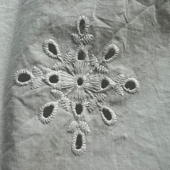 1 State Top Womens Medium White Eyelet - Picture 8 of 12